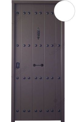 Puerta entrada seguridad acorazada metálica B4 Triana / Lisa. Cearco