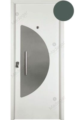 Puerta entrada seguridad acorazada metálica B4 Arco Inox / Lisa. Cearco