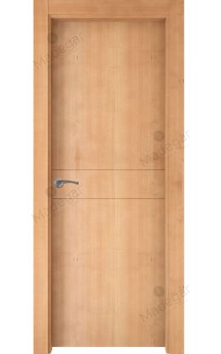 Puerta interior actual madera Nature, maciza ld3 Sueve, haya V. Madegar