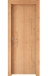 Puerta interior actual madera Nature, maciza ld3 Callecs, haya V. Madegar