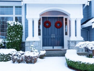 Ideas para decorar tu puerta en Navidad