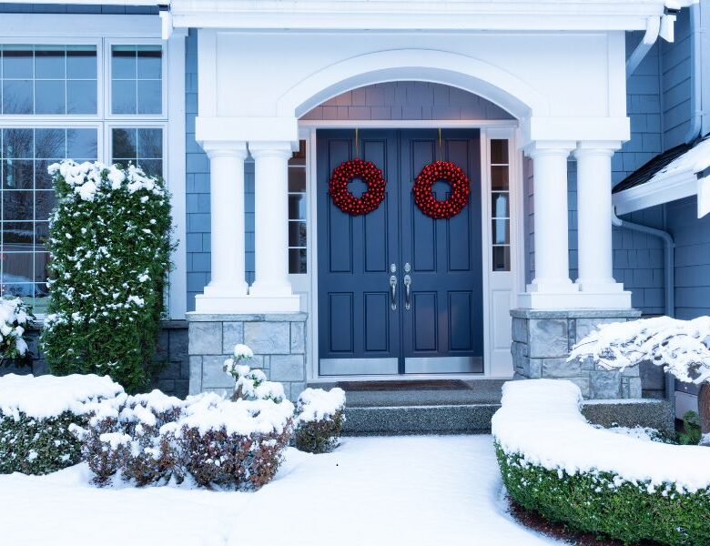 Ideas para decorar tu puerta en Navidad