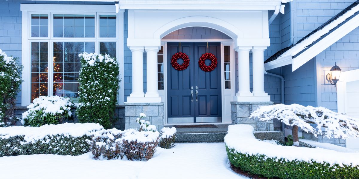 Ideas para decorar tu puerta en Navidad